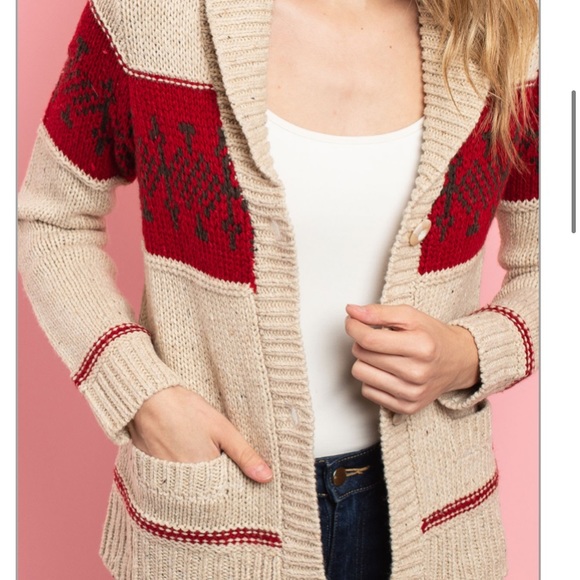 ❤️1 HOUR SALE❤️ HOLIDAY COLOR BLOCK SWEATER - Picture 5 of 6